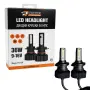 LED крушки за фар H7 36W 6000K комплект 2 броя, снимка 1