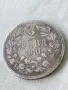 Българска сребърна монета 2 лева 1891 година 20974, снимка 3