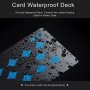 Черни PVC водоустойчиви карти за игра на покер Пластик , снимка 2