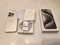 iPhone 15 Pro, бял, отличен, снимка 3