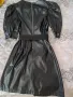 Дамска рокля от еко кожа , снимка 4