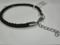 Мъжка гривна със стоманено кръстче, снимка 2