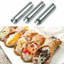 2584 Комплект метални форми за каноли, 3 броя, снимка 7