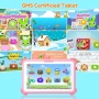 Нов Android таблет за деца с игри стойка защита на очите родителски контрол, снимка 3