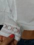 КРАСИВА бяла риза/блуза с дантела и по ръкавите , снимка 2