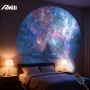 USB 360° LED Въртящ се Галактически Светлинен Проектор,LED Атмосферна Лампа, снимка 8