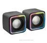 Тонколони за компютър Mars Gaming MSCUBE, компактни RGB , снимка 1