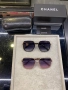 очила с черен обикновен калъф и ув защита chanel, снимка 1