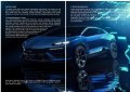 Книга списание брошура каталог Lamborghini Lanzador електромобил автомобил книжка, снимка 3