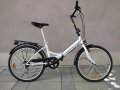 Продавам колела внос от Германия  двойно сгъваем велосипед FOLDING PRO CITY 24 цола, снимка 1 - Велосипеди - 37461724