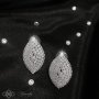Лускозен дамски комплект бижута с кристали от 3 части – “Aurora”, снимка 5