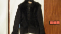 Продавам дамски черен кожух, снимка 5