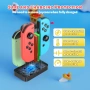 Зарядна станция за Joy-Con FASTSNAIL – за Nintendo Switch / Switch OLED, снимка 4