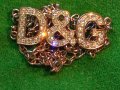 D&G ЕФЕКТНО ФЕШЪН АРТ КОЛИЕ - БЛАГОРОДНА СТОМАНА с БЯЛА ПОЗЛАТА и БЛЕСТЯЩИ ФАСЕТИРАНИ КРИСТАЛИ 70891, снимка 7