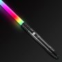 Нов светлинен меч с 11 цвята и звук USB акумулаторен Деца Подарък