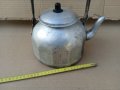 Стар български алуминиев чайник БДС, снимка 3