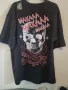 Овърсайз тениска Махала хорър пънк тениска череп, снимка 1