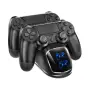 Докинг станция за зареждане на два PS4 контролера, снимка 4