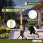 GARDENFLARE Classic Fire Tube - Ракетна печка от неръждаема стомана за градина, черна, снимка 3