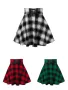 Дамска ежедневна модна карирана пола, 3цвята , снимка 1