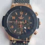 Мъжки луксозен часовник Hublot Gold Edition Limited , снимка 3