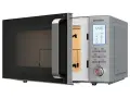 Микровълнова Печка Фурна SILVERCREST SMW 800 F2 ИНОКС, снимка 1