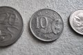 Австралия. Лот .5, 10 ,20, 50 цента и 1 долар  .5 бройки. С ликът на Елизабет II , като млада., снимка 5