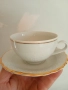 Неупотребяван стар български порцелан сервиз за чай златен кант , снимка 6
