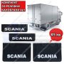 4в1 Комплект 3D релефни калобрани Scania, калобрани за камион Скания