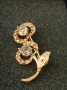 Руска старинна брошка, снимка 1