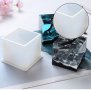 5 см куб квадрат силиконов молд форма калъп за свещ гипс сапун смола декор