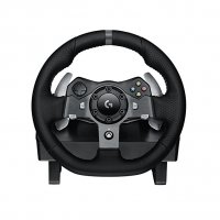 Волан, Logitech G920 Driving Force Racing Wheel, Xbox One, PC, 900° Rotation, Dual Motor Force Feedb, снимка 2 - Аксесоари - 38486115