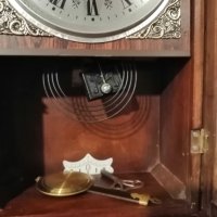 Дървен механичен часовник Concordia, снимка 2 - Антикварни и старинни предмети - 38637867