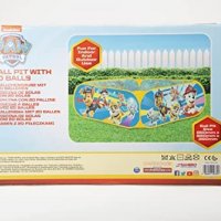 Детски кът за игра "Paw patrol" или "Peppa pig" с 20 меки топчета, снимка 4 - Играчки за стая - 38267143