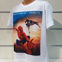 Нова детска тениска с трансферен печат Спайдърмен (SpiderMan), снимка 10 - Детски тениски и потници - 37494880