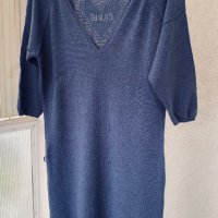 Кашмир 100%, рокля/дълга блуза DUNE BY DUNE Швейцария, снимка 3 - Блузи с дълъг ръкав и пуловери - 42549572