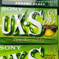 Лот от 13 бр чисто нови хромни касети OVP Sony UXS 90 /60 микс Sony ux s, снимка 4 - Аудио касети - 44638283