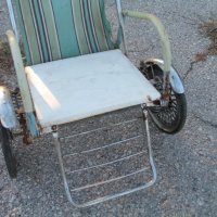 Детска количка от 1950-та година, снимка 2 - Антикварни и старинни предмети - 42782260