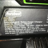florabest 36v/3amp battery charger-GERMANY 1409212027, снимка 10 - Винтоверти - 34135103