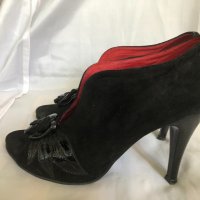 Дамски обувки естествен велур, снимка 6 - Дамски обувки на ток - 30154346