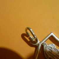 Оригинална сребърна висулка - ИКОНА, снимка 4 - Колиета, медальони, синджири - 44568728