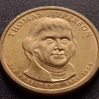 Възпоменателна монета THOMAS JEFFERSON 3 президент на САЩ (1801-1809) за КОЛЕКЦИЯ 37762, снимка 5 - Нумизматика и бонистика - 40764301