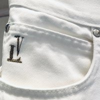 Модерни италиански бели дънки VALLI LISA, снимка 6 - Дънки - 37195345