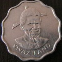 5 цента 1979, Свазиленд, снимка 2 - Нумизматика и бонистика - 34525110