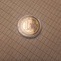 Едно евро 2002 с буква S, снимка 2 - Нумизматика и бонистика - 44312361