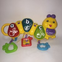 Музикална играчка VTECH BABY - LIGHT 'N LEARN CATERPILLAR K121, снимка 1 - Образователни игри - 35129299