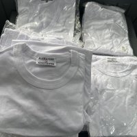 Бели тениски от индийски памук, снимка 2 - Тениски - 44444742