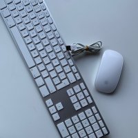 ✅ Apple 🔝 Magic Mouse & Aluminium Keyboard, снимка 1 - Клавиатури и мишки - 37857663