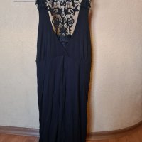 Оригинална спортна черна рокля GUESS JEANS,  тип балон , снимка 5 - Рокли - 37481559