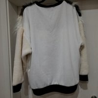 Нов пуловер с косъм Zara М размер, снимка 4 - Блузи с дълъг ръкав и пуловери - 39379113